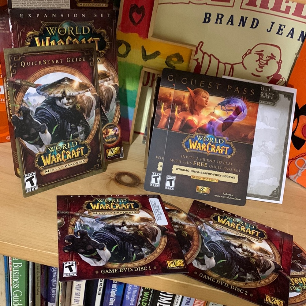 BLIZZARD-WORLD of WARCRAFT ‘Mists of Pandaria Expansion Set.’ DVD-ROM video game - Picture 5 of 6